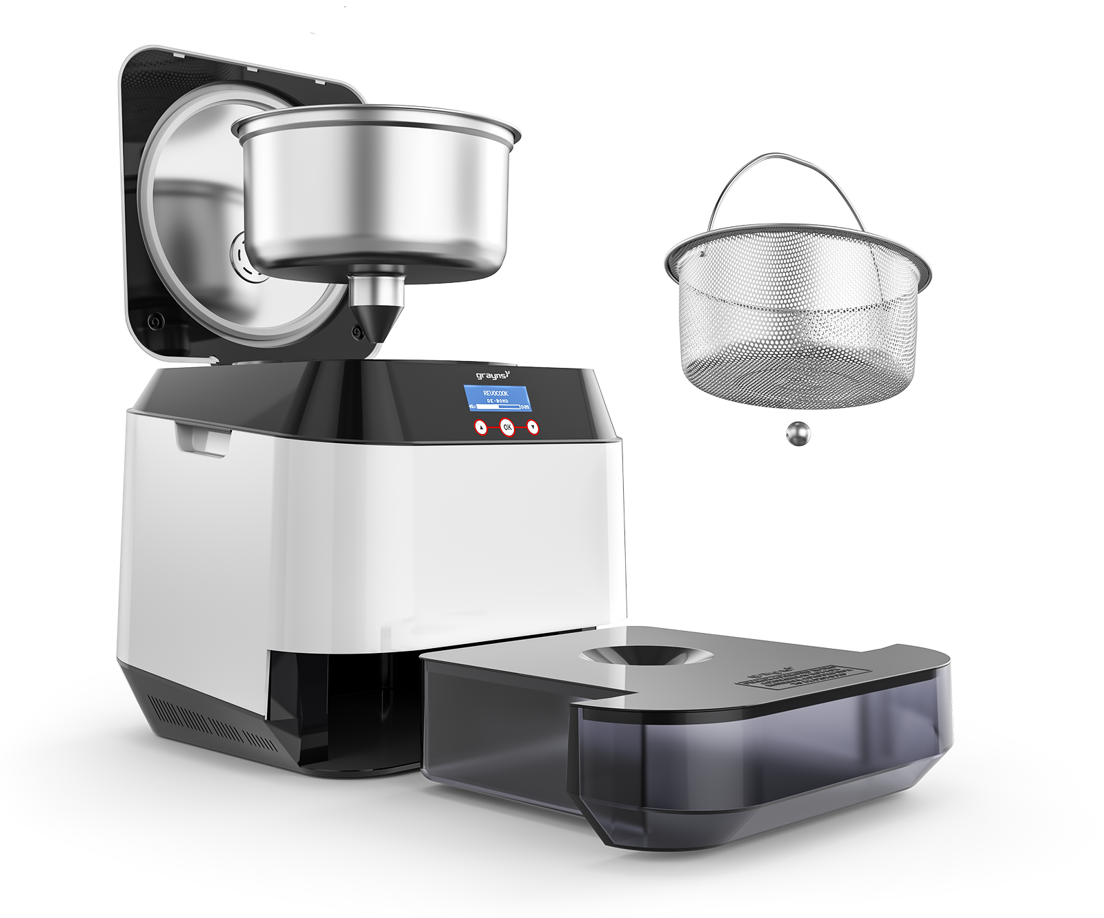 Stainless Steel Rice Cooking Pot from Grayns